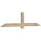 Ekena Millwork Eugene Rough Sawn Timber Gable Bracket, Douglas Fir, 72"W x 18"H x 2"D x 4"F, 6/12 Pitch GBW072X18X0204EUG00RDF - alternate 2